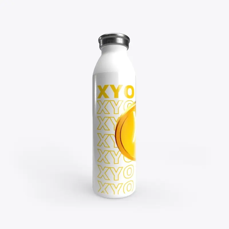 GOLD XYO Coin over "XYO HODLR" Stacked 2